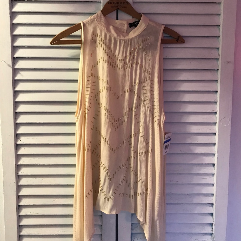 Living doll sleeveless top